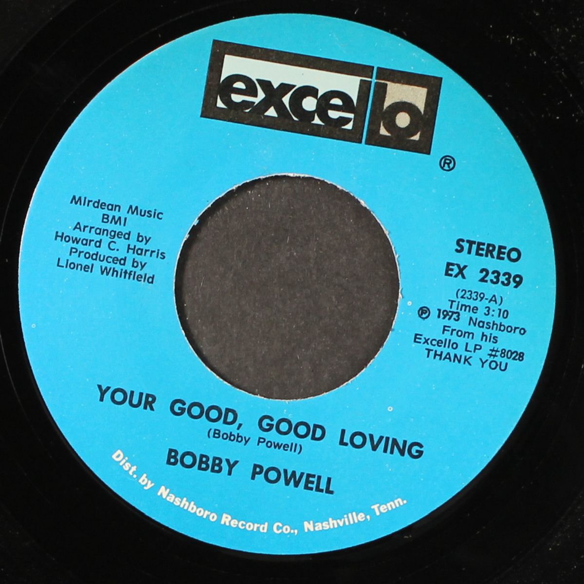 your good, good loving / i'm going to win her love by BOBBY POWELL