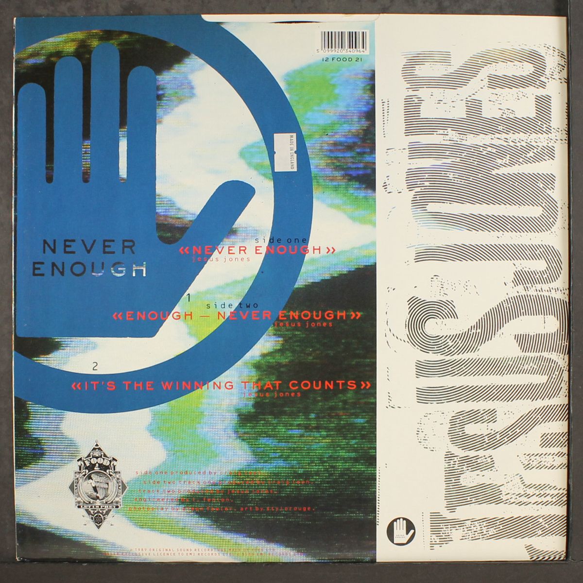 never enough by JESUS JONES