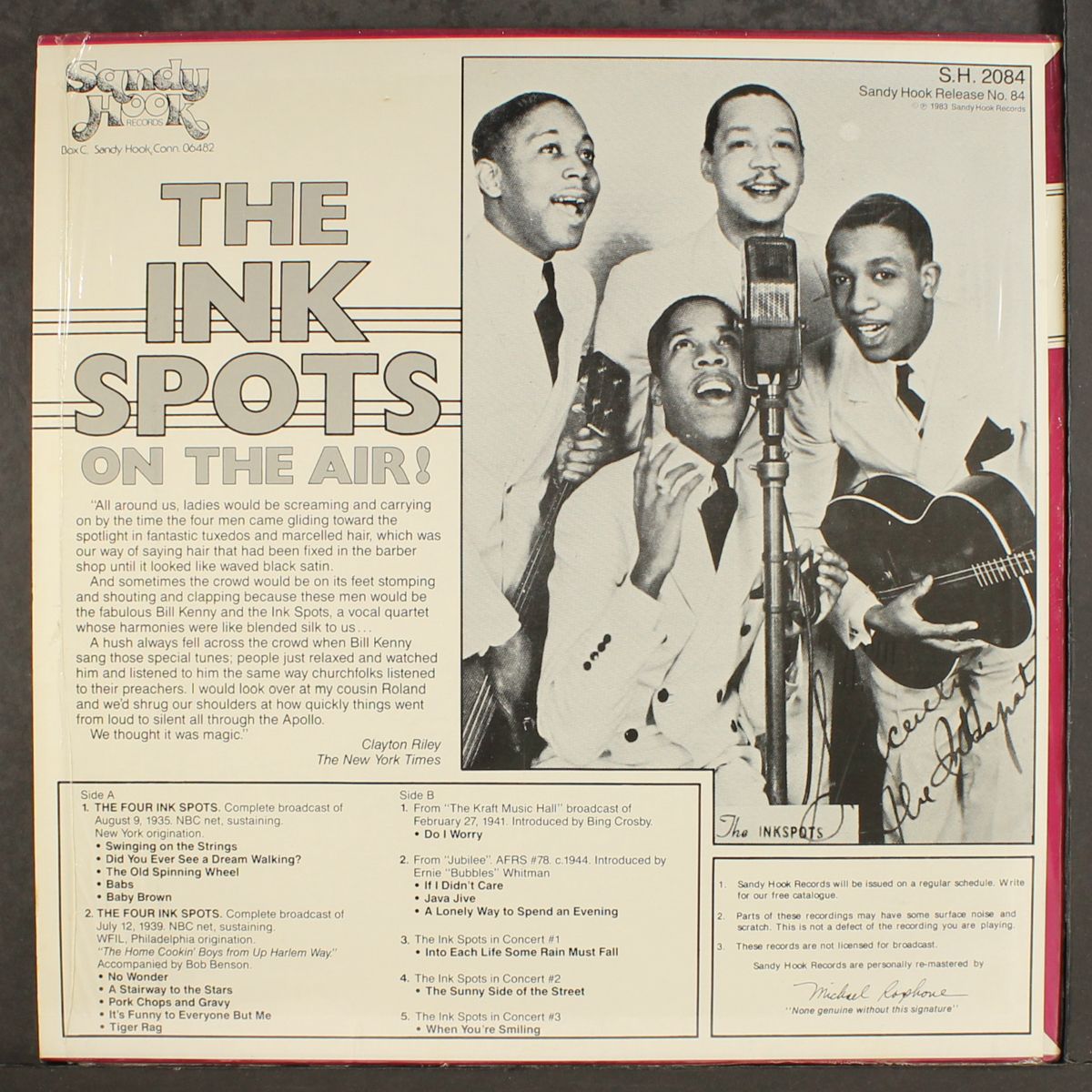 on the air! by INK SPOTS