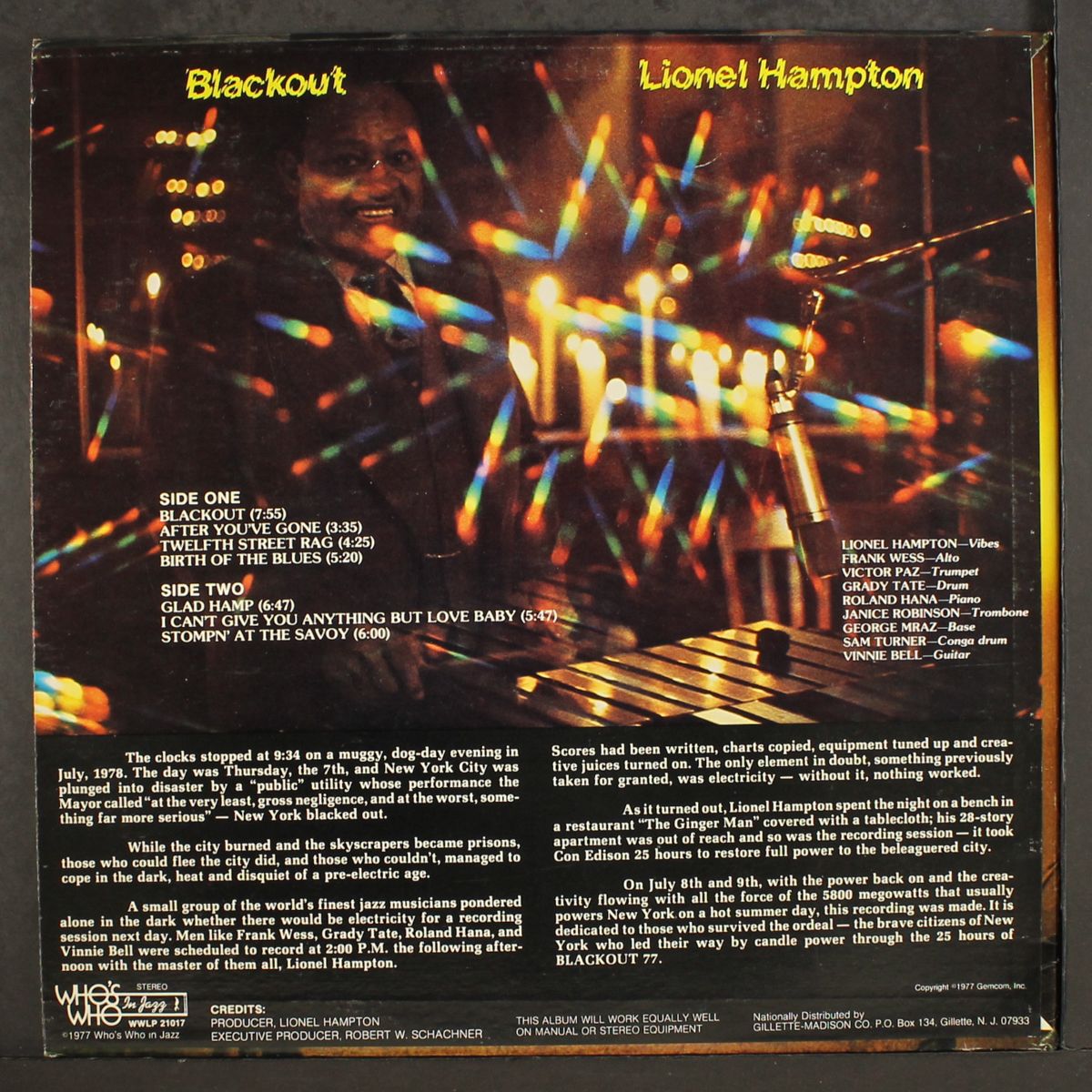 blackout by LIONEL HAMPTON