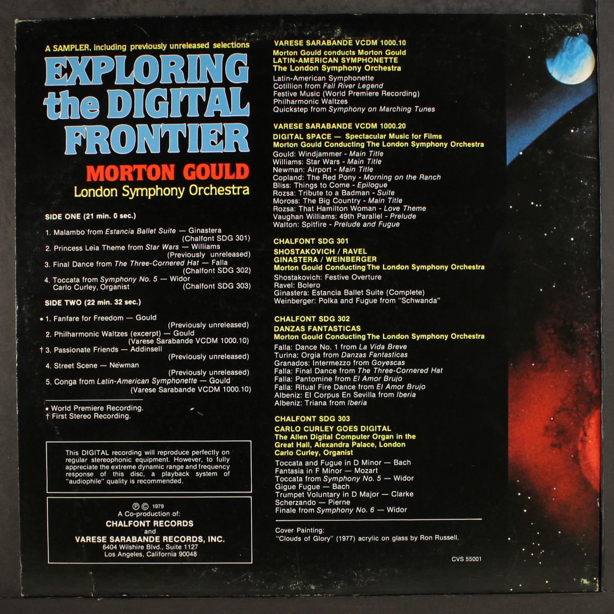 exploring the digital frontier by MORTON GOULD & LONDON SYMPHONY ORCHESTRA