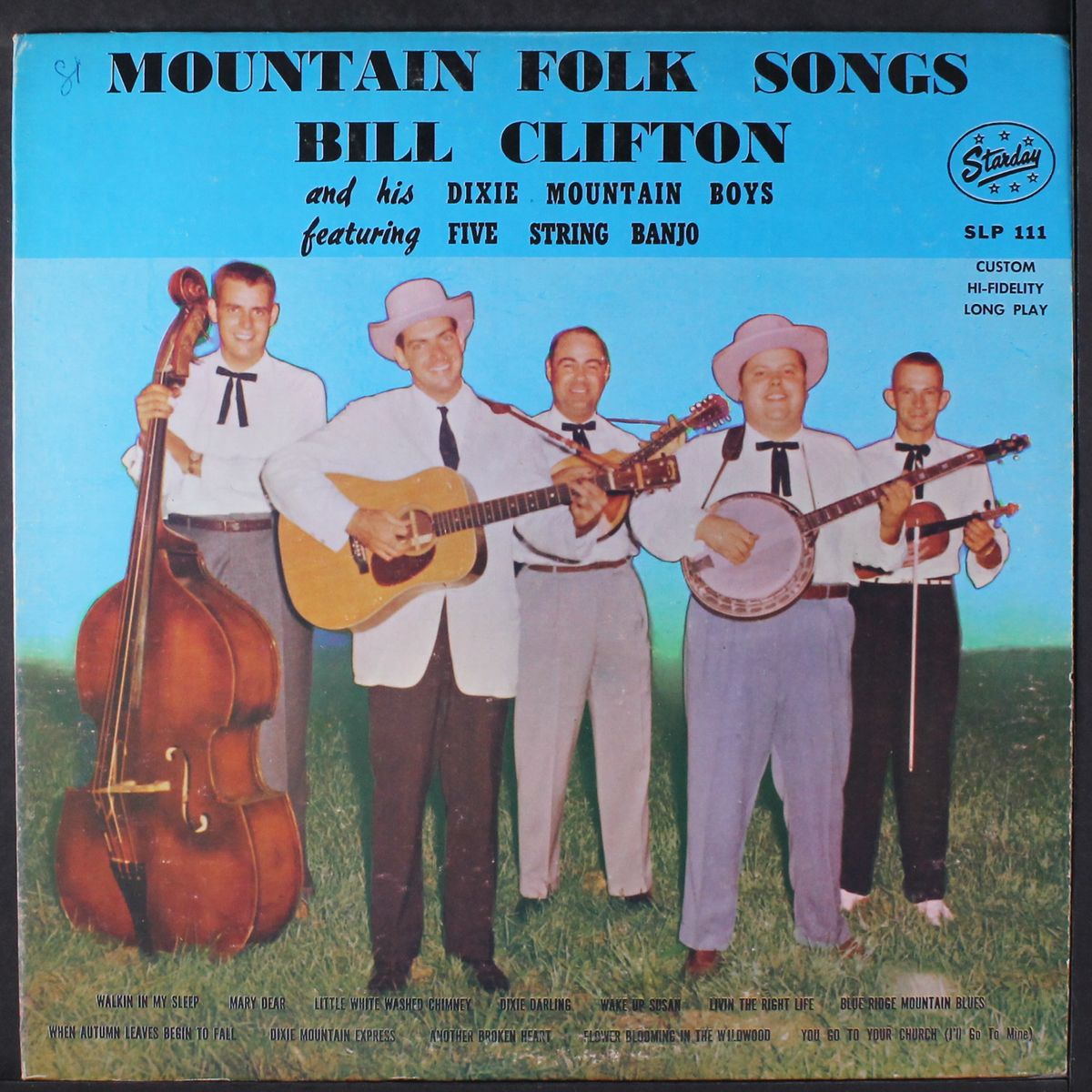 mountain folk songs by BILL CLIFTON