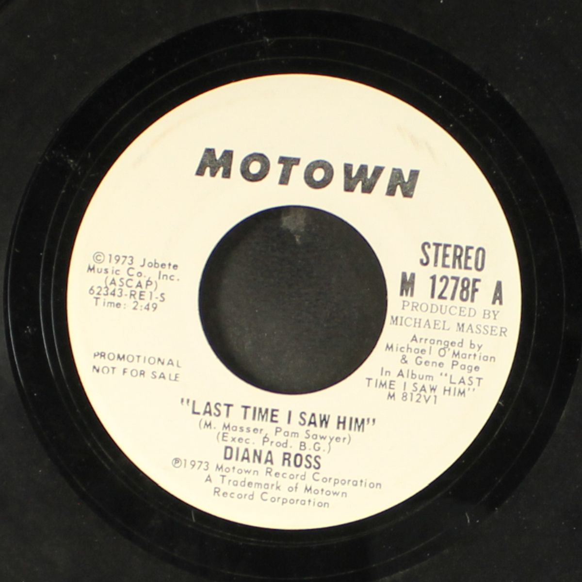 last time i saw him / mono by DIANA ROSS