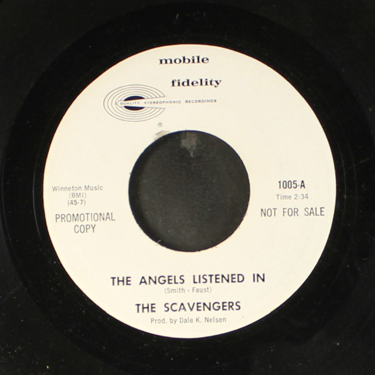 the angels listened in / my love waits for me by SCAVENGERS