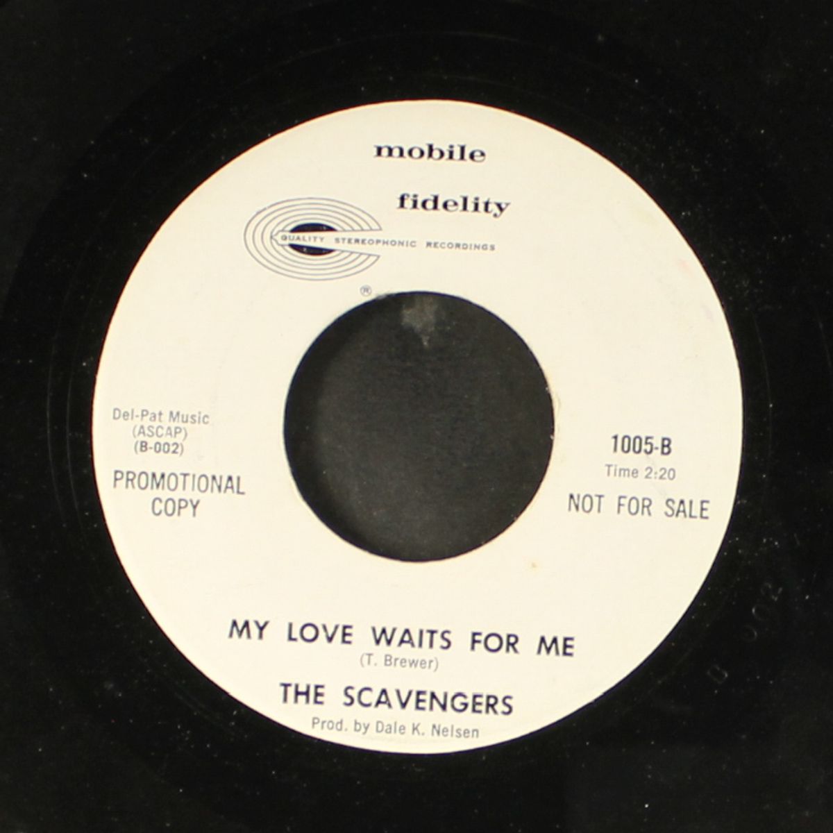 the angels listened in / my love waits for me by SCAVENGERS