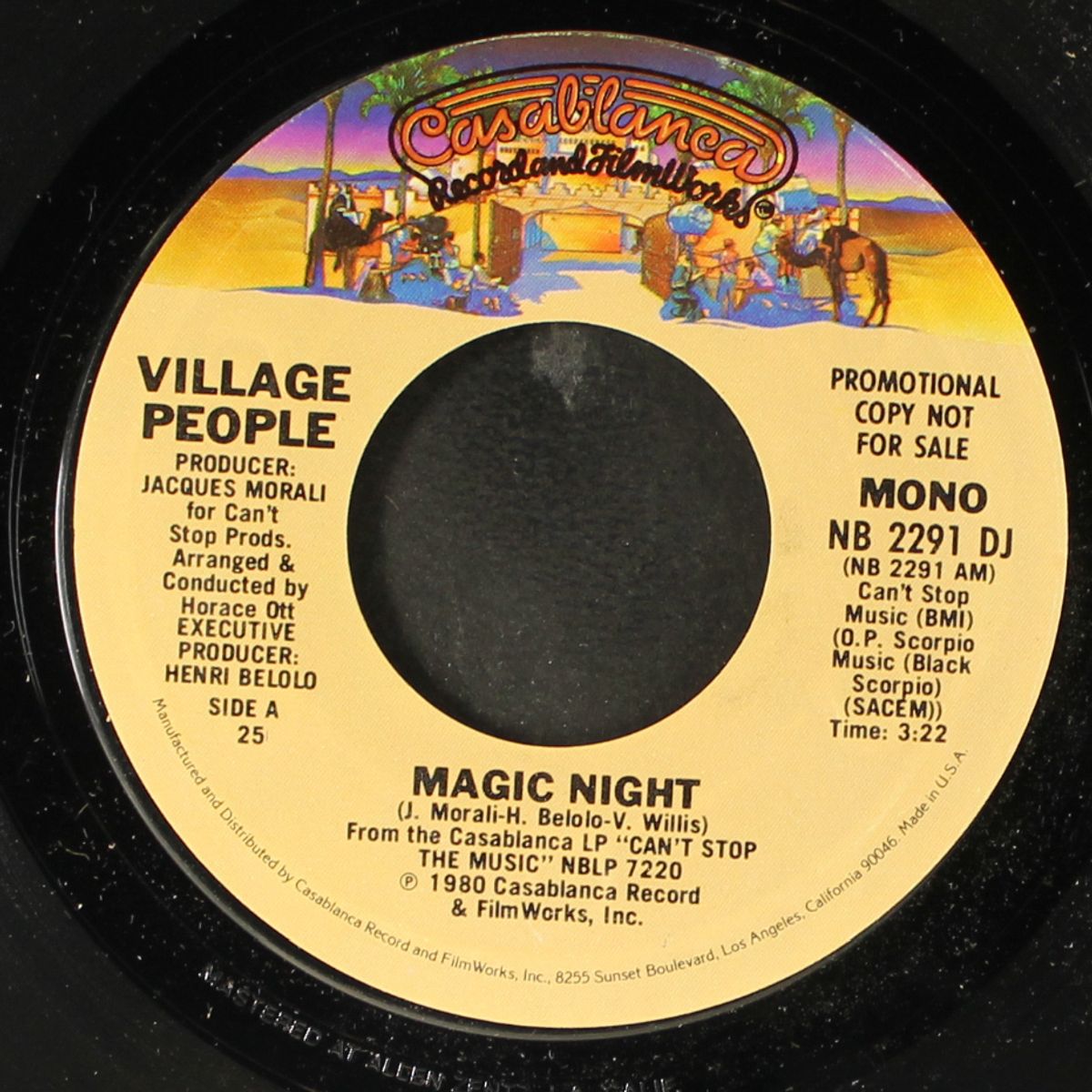 magic night / mono by VILLAGE PEOPLE