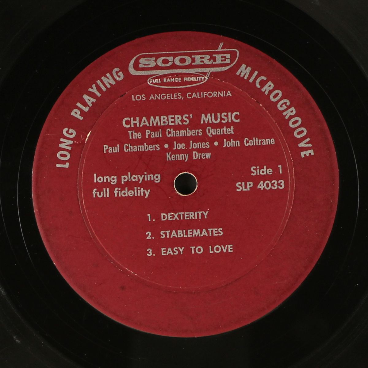 chambers' music by PAUL CHAMBERS