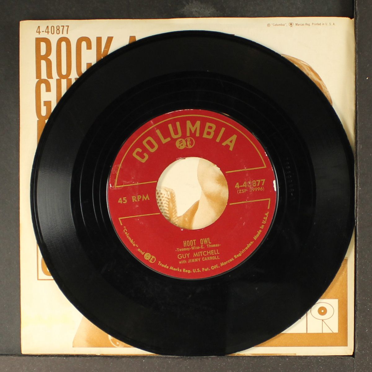 rock-a-billy / hoot owl by GUY MITCHELL