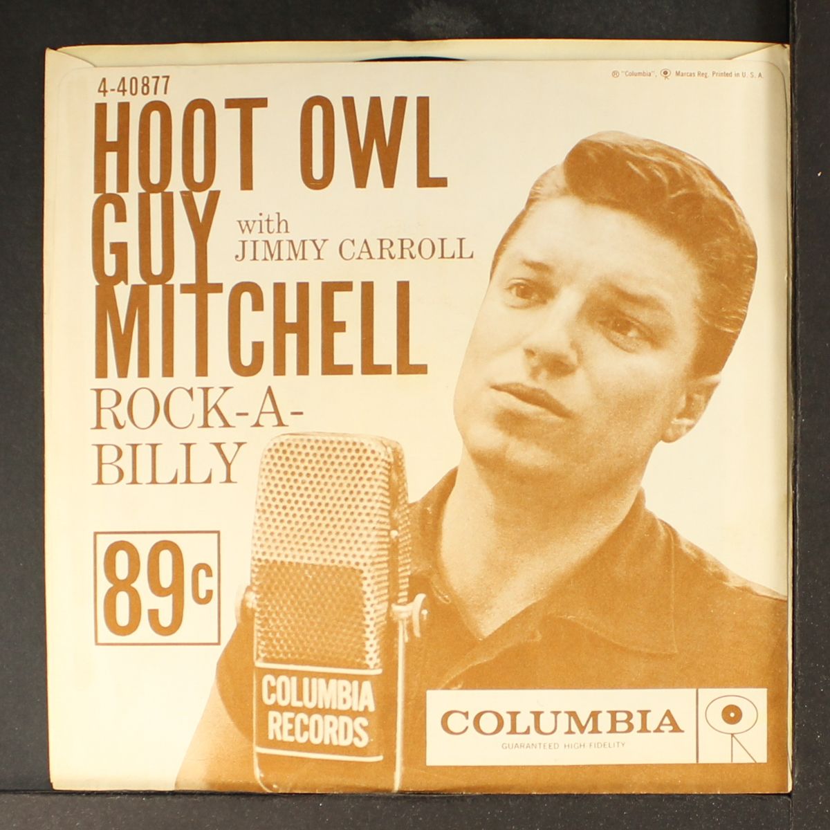 rock-a-billy / hoot owl by GUY MITCHELL