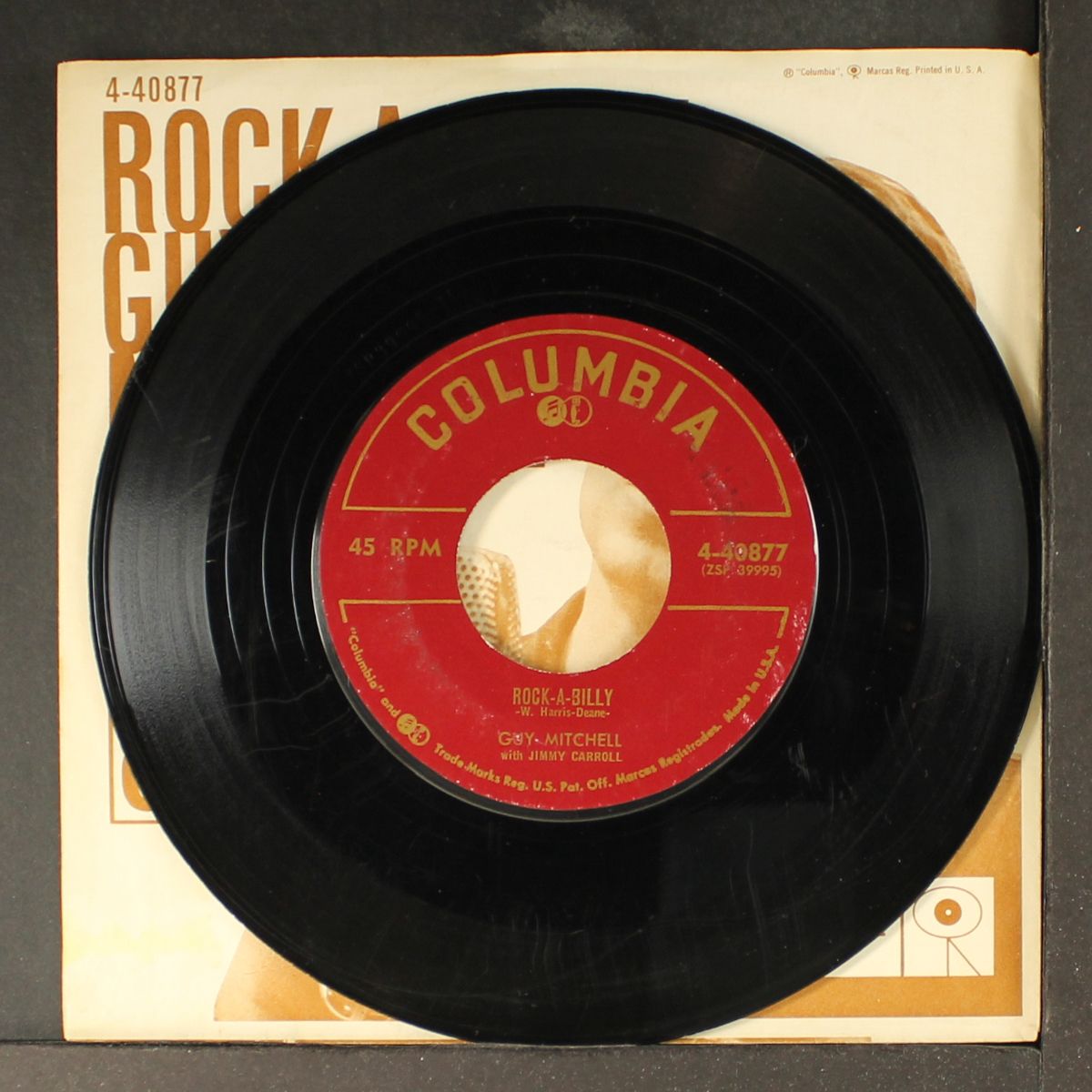 rock-a-billy / hoot owl by GUY MITCHELL