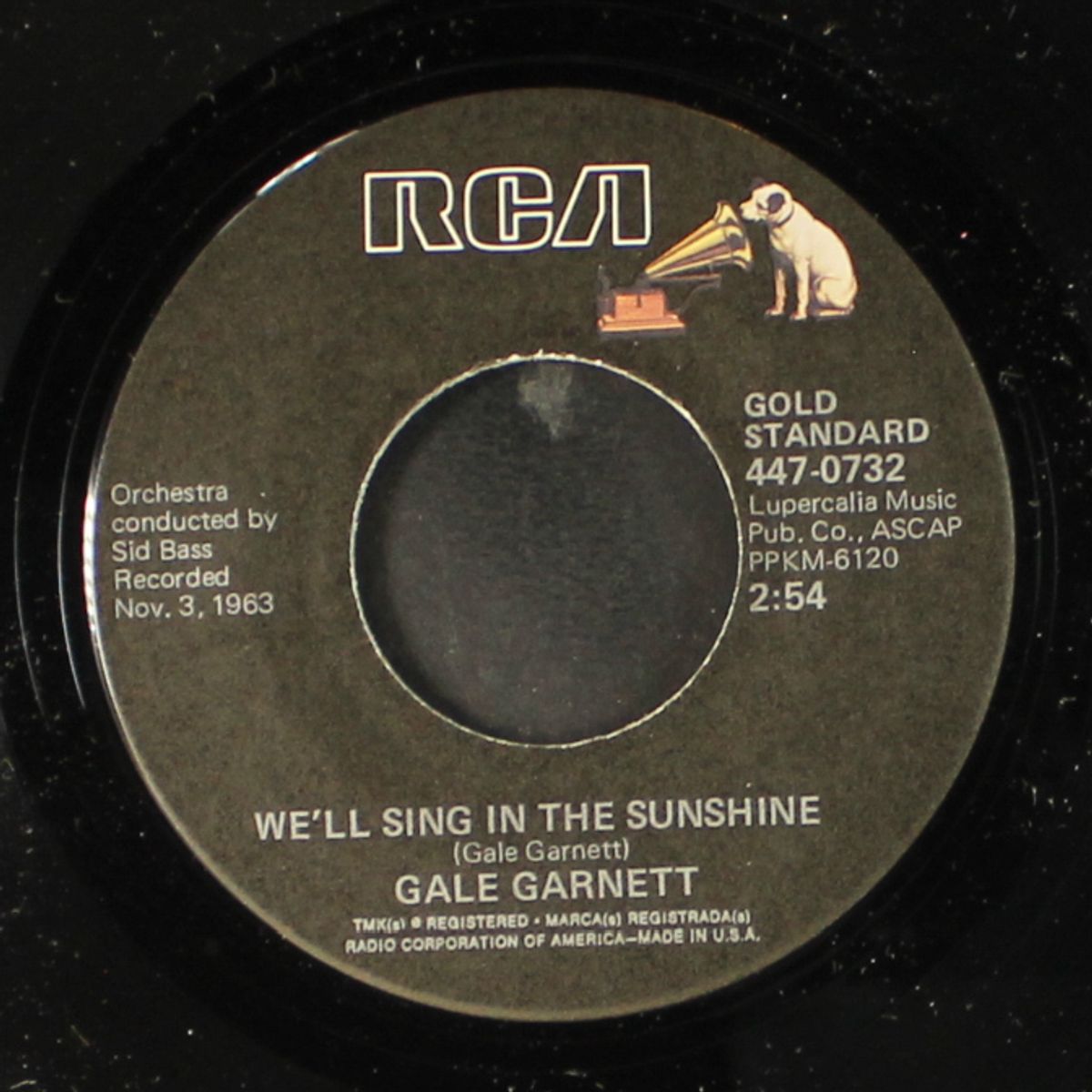 we'll sing in the sunshine by GALE GARNETT