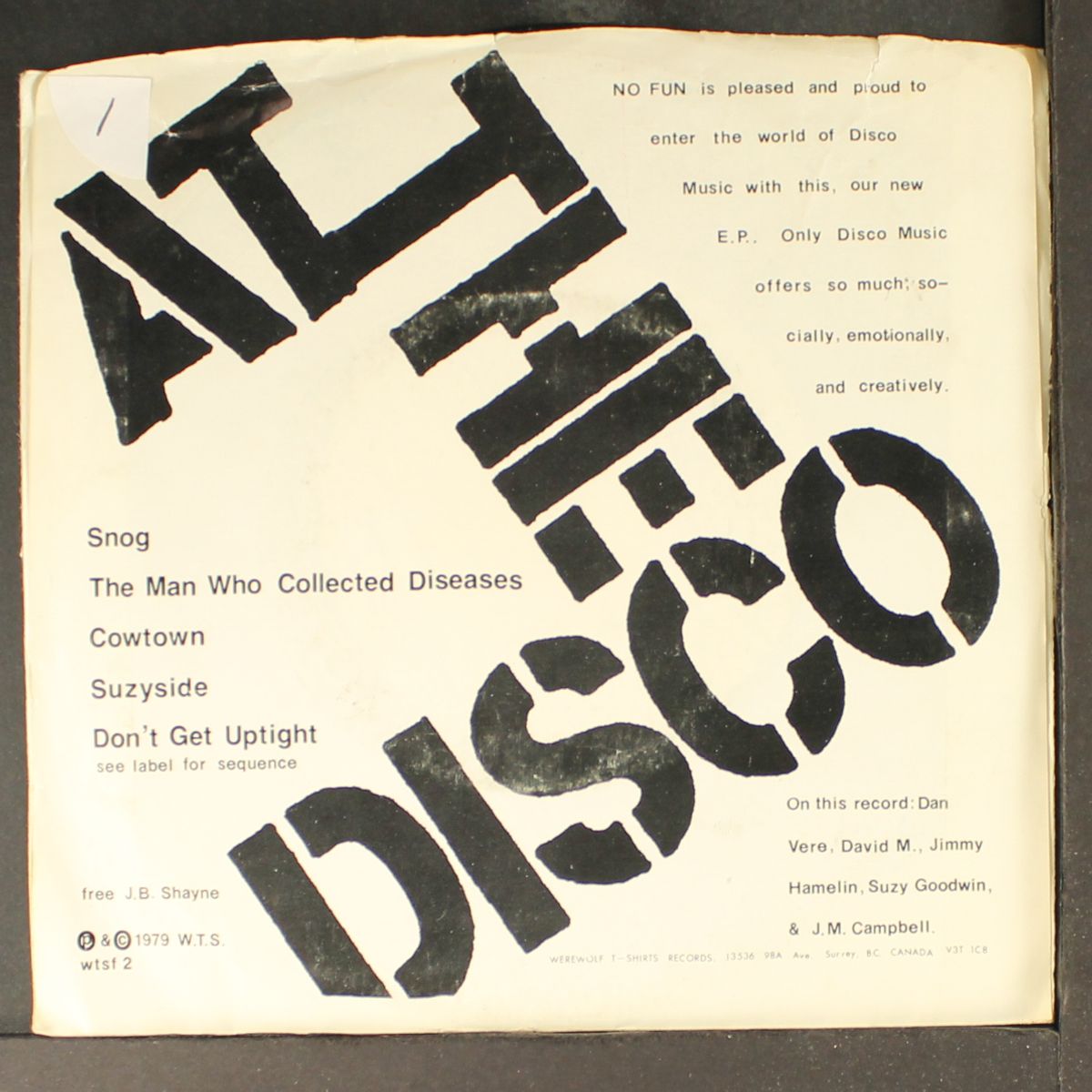 at the disco by NO FUN