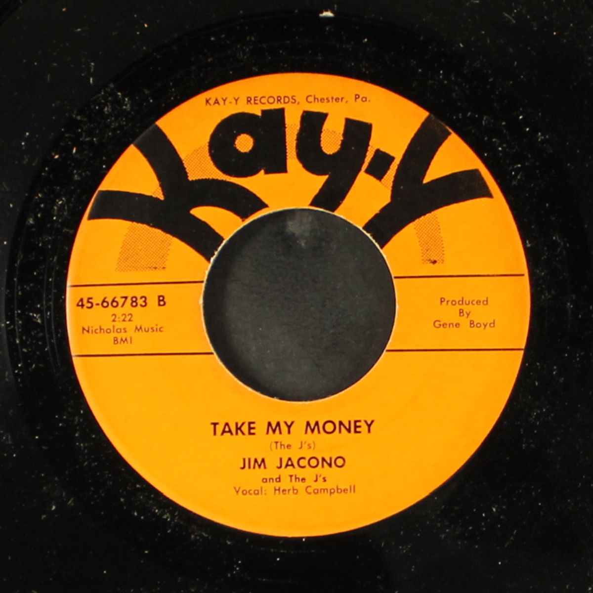 take my money / jay walking by JIM JACONO / J'S