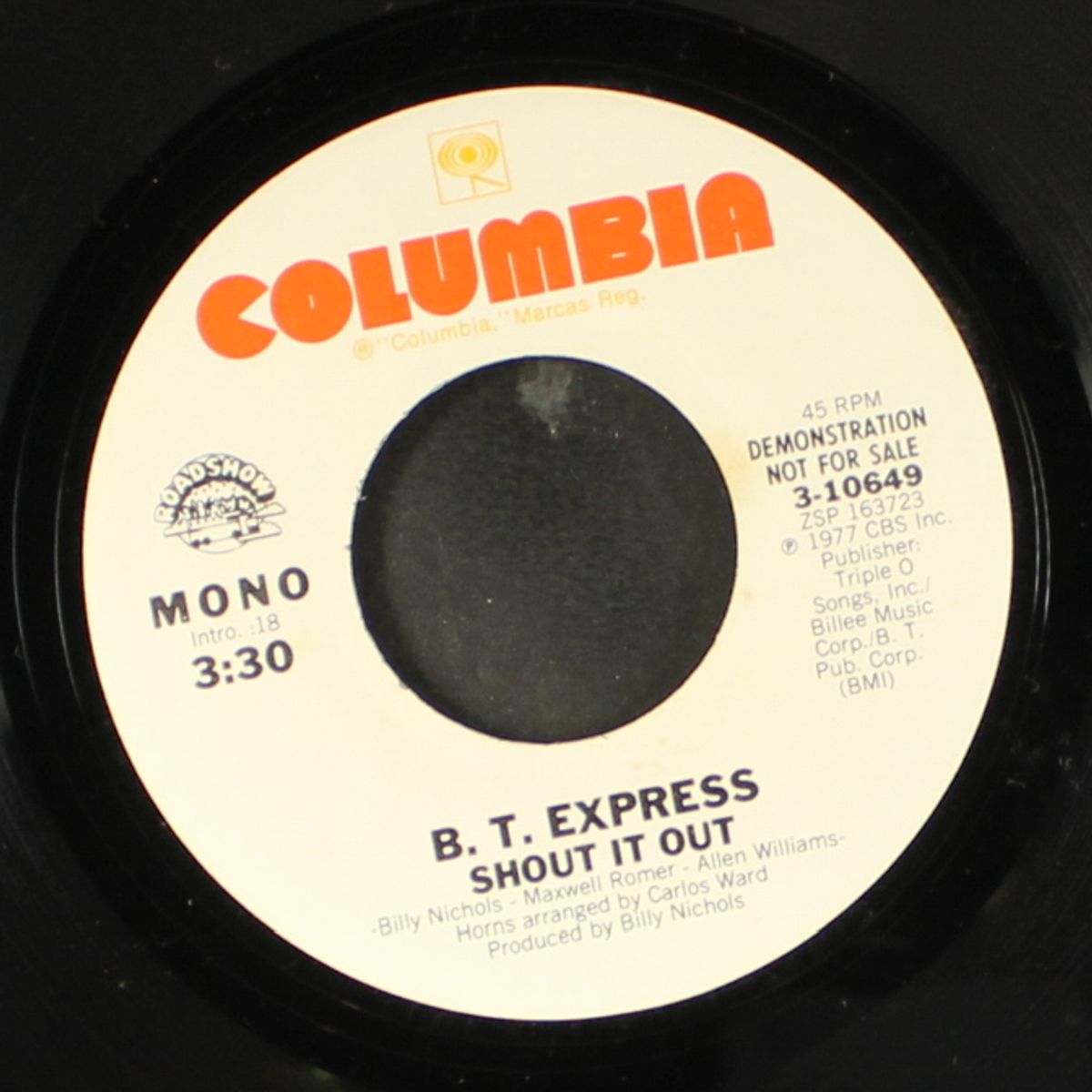 shout it out / mono by B.T. EXPRESS