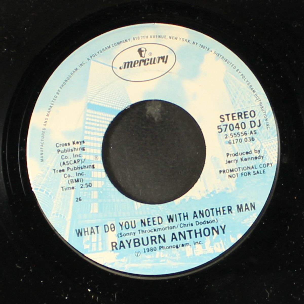 what do you need with another man / mono by RAYBURN ANTHONY