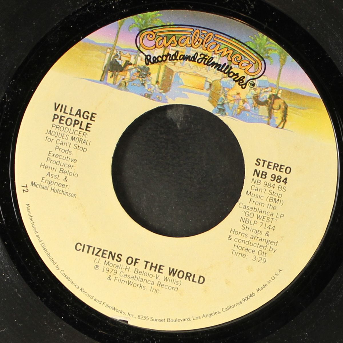 go west / citizens of the world by VILLAGE PEOPLE