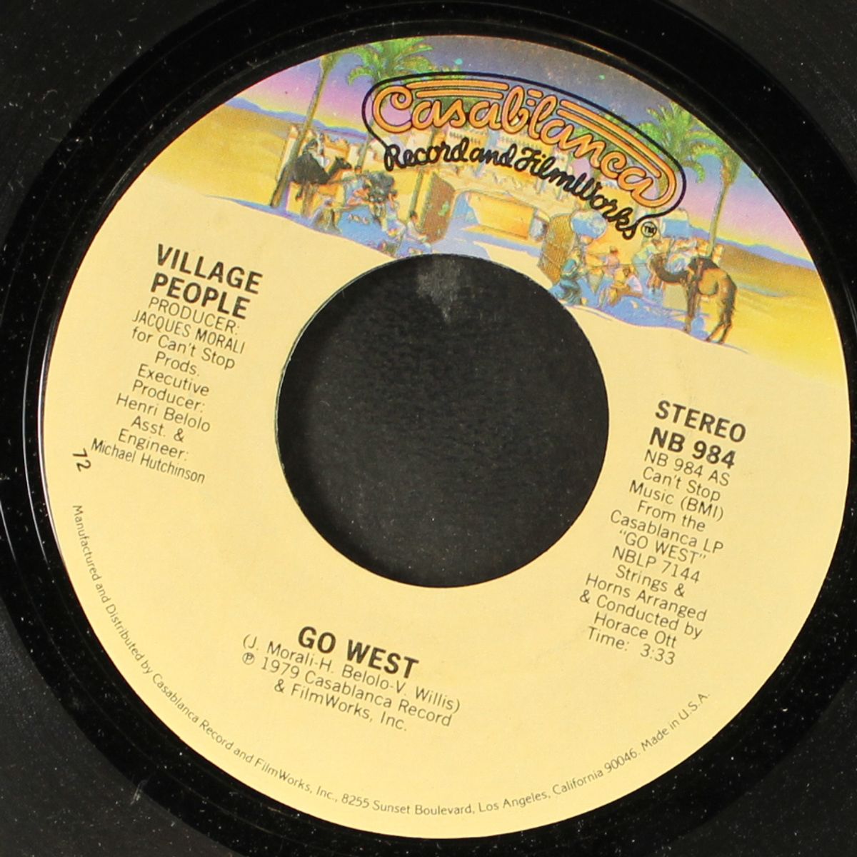 go west / citizens of the world by VILLAGE PEOPLE