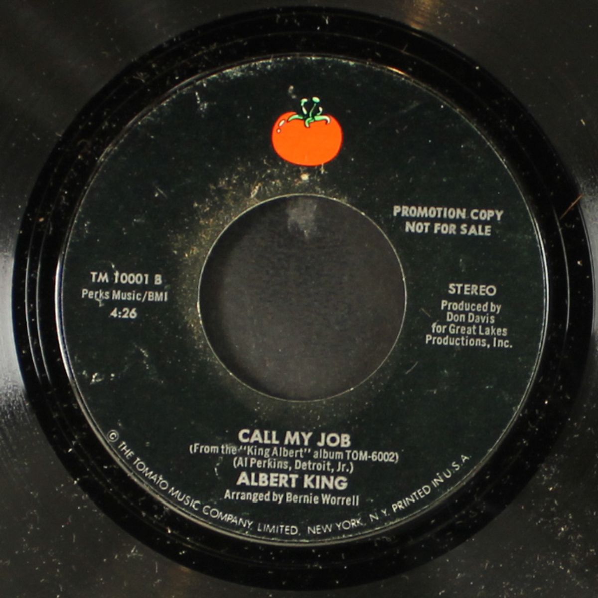 call my job / love shock by ALBERT KING