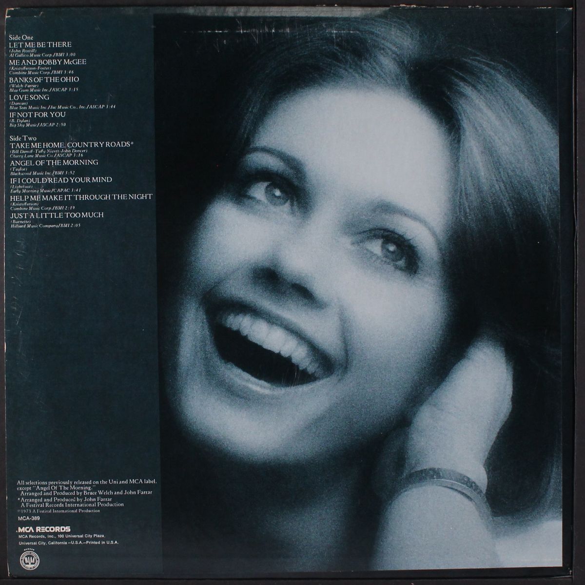 let me be there by OLIVIA NEWTON-JOHN