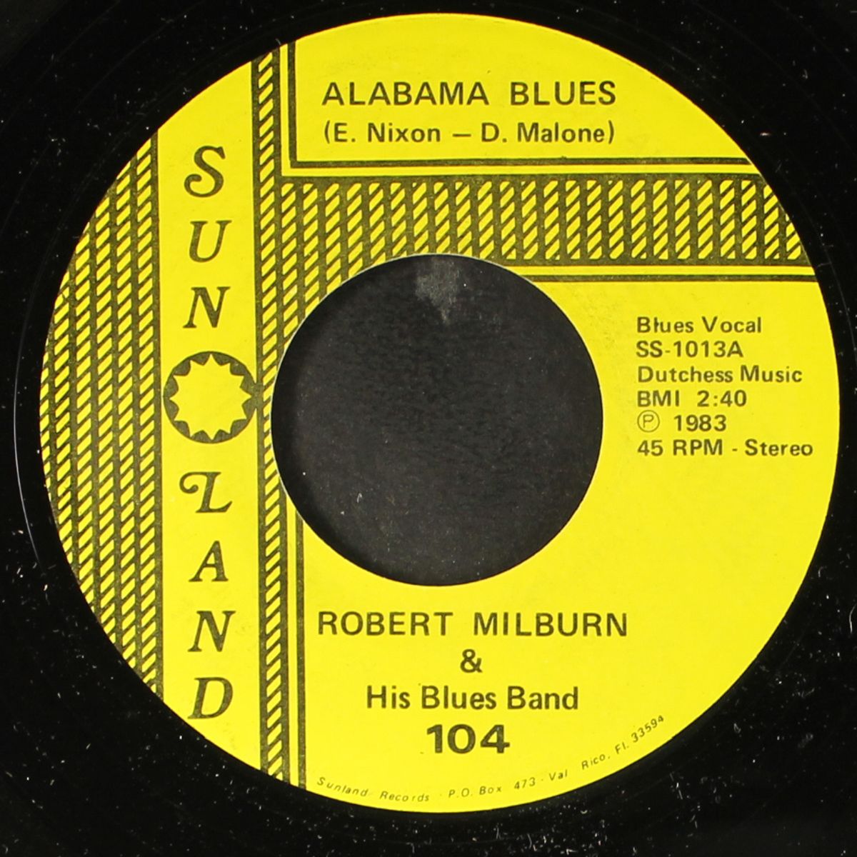 after midnight / alabama blues by ROBERT MILBURN