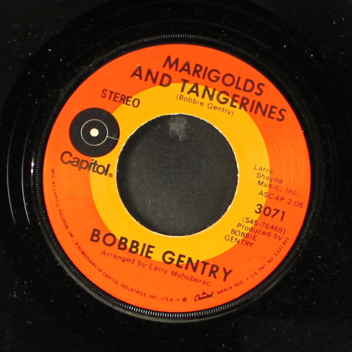 marigolds and tangerines / but i can't get back by BOBBIE GENTRY