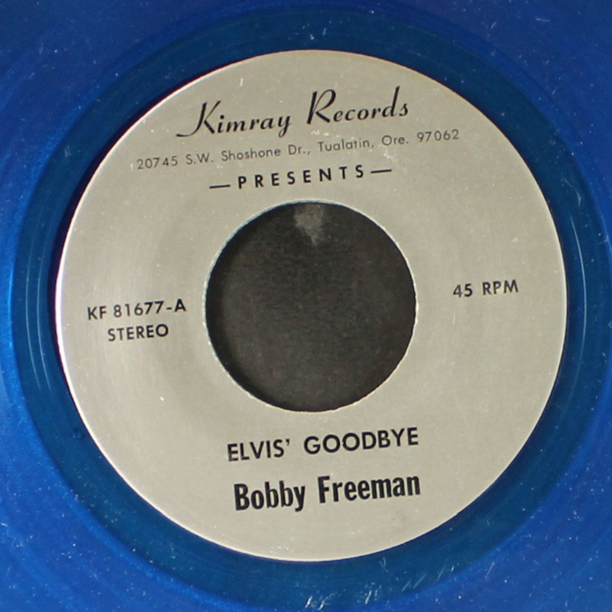 elvis' goodbye / impressions by BOBBY FREEMAN