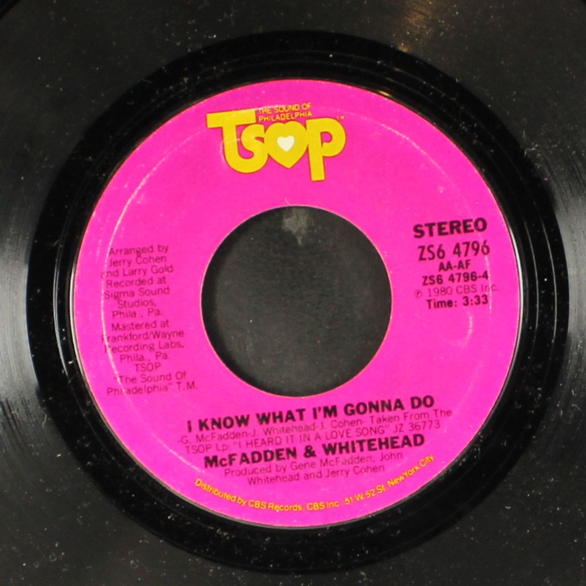 that lets me know i'm in love by MCFADDEN & WHITEHEAD