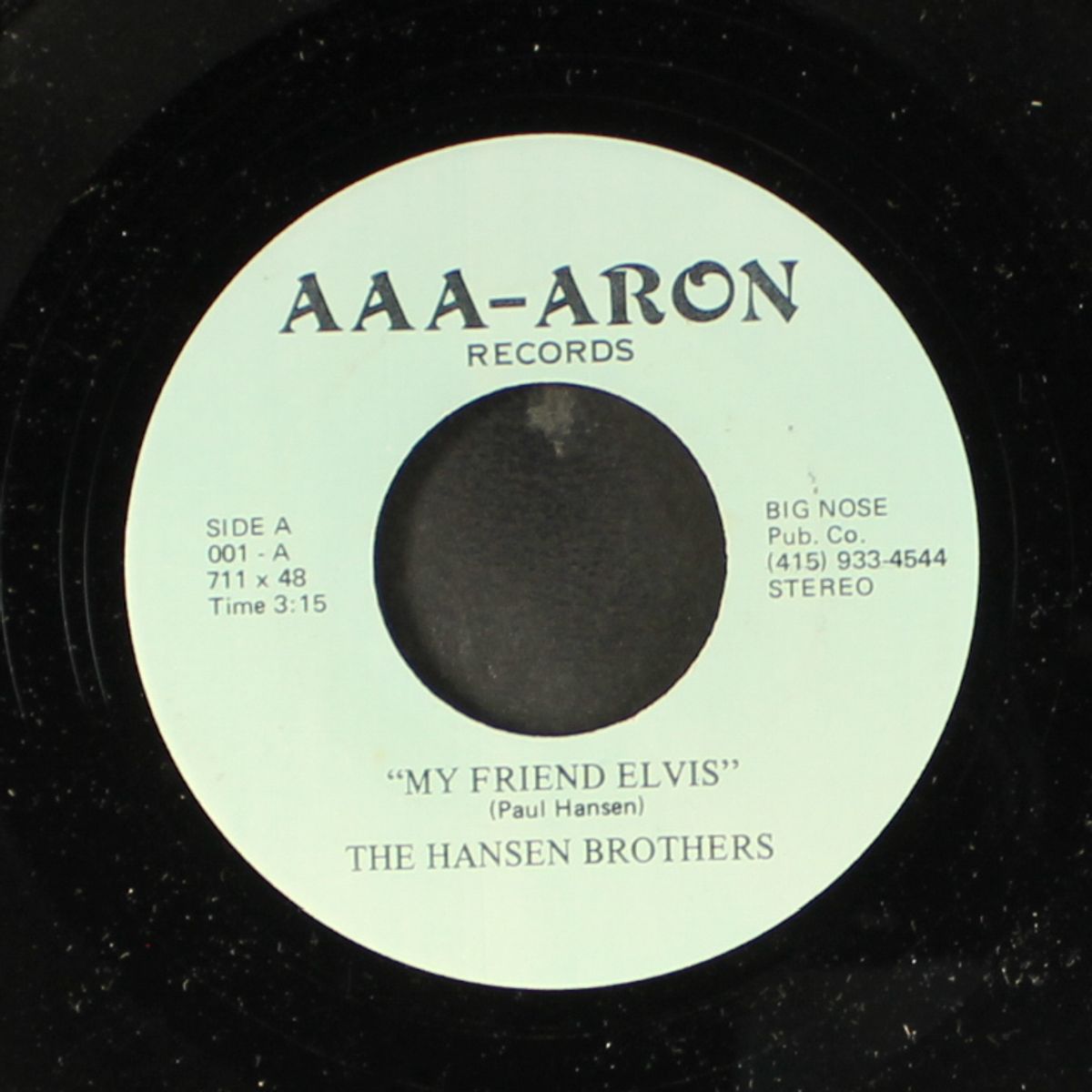 my friend elvis by HANSEN BROTHERS