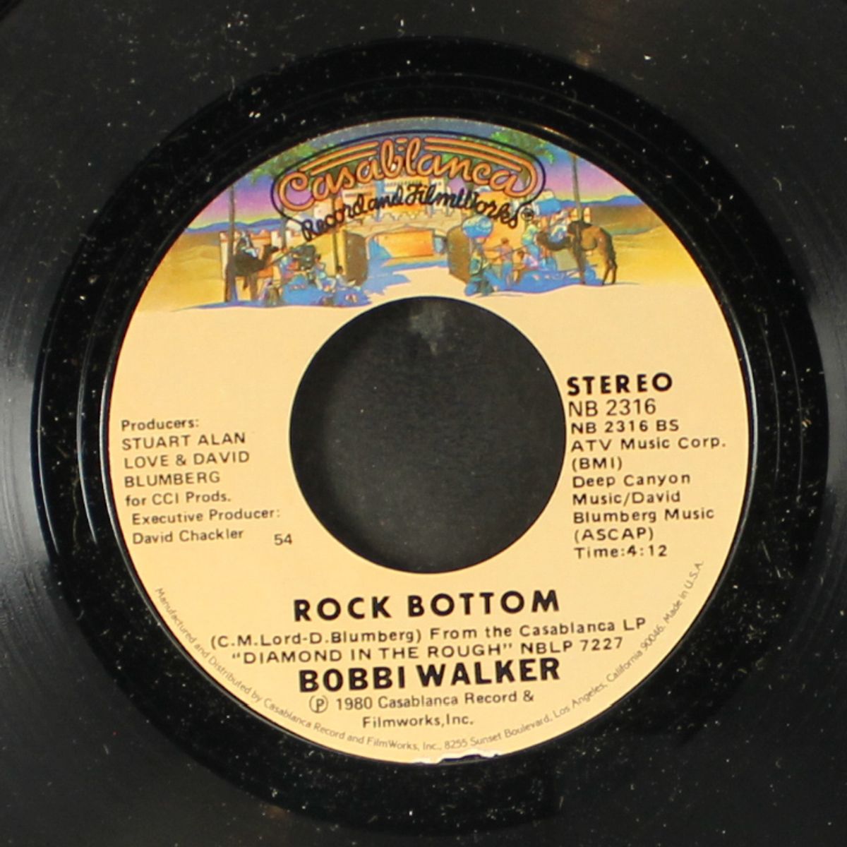 stop the clock / rock bottom by BOBBI WALKER