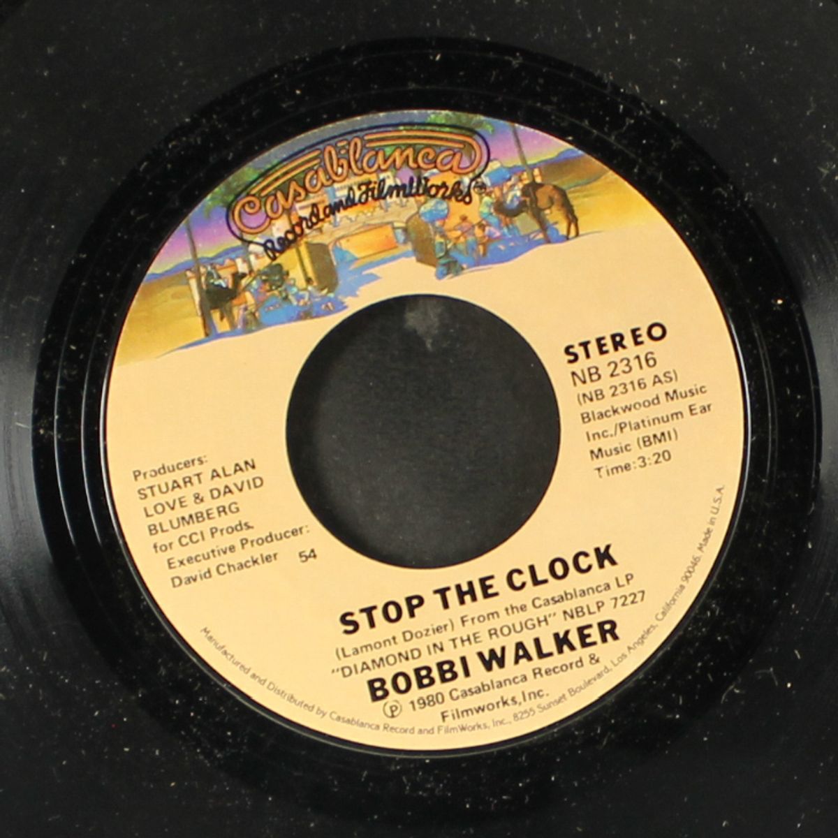 stop the clock / rock bottom by BOBBI WALKER