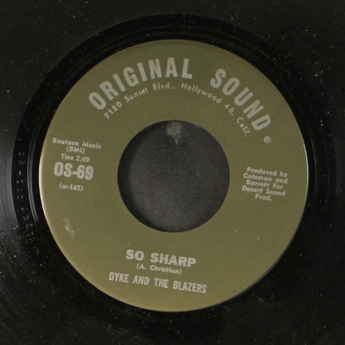 so sharp / don't bug me by DYKE & BLAZERS