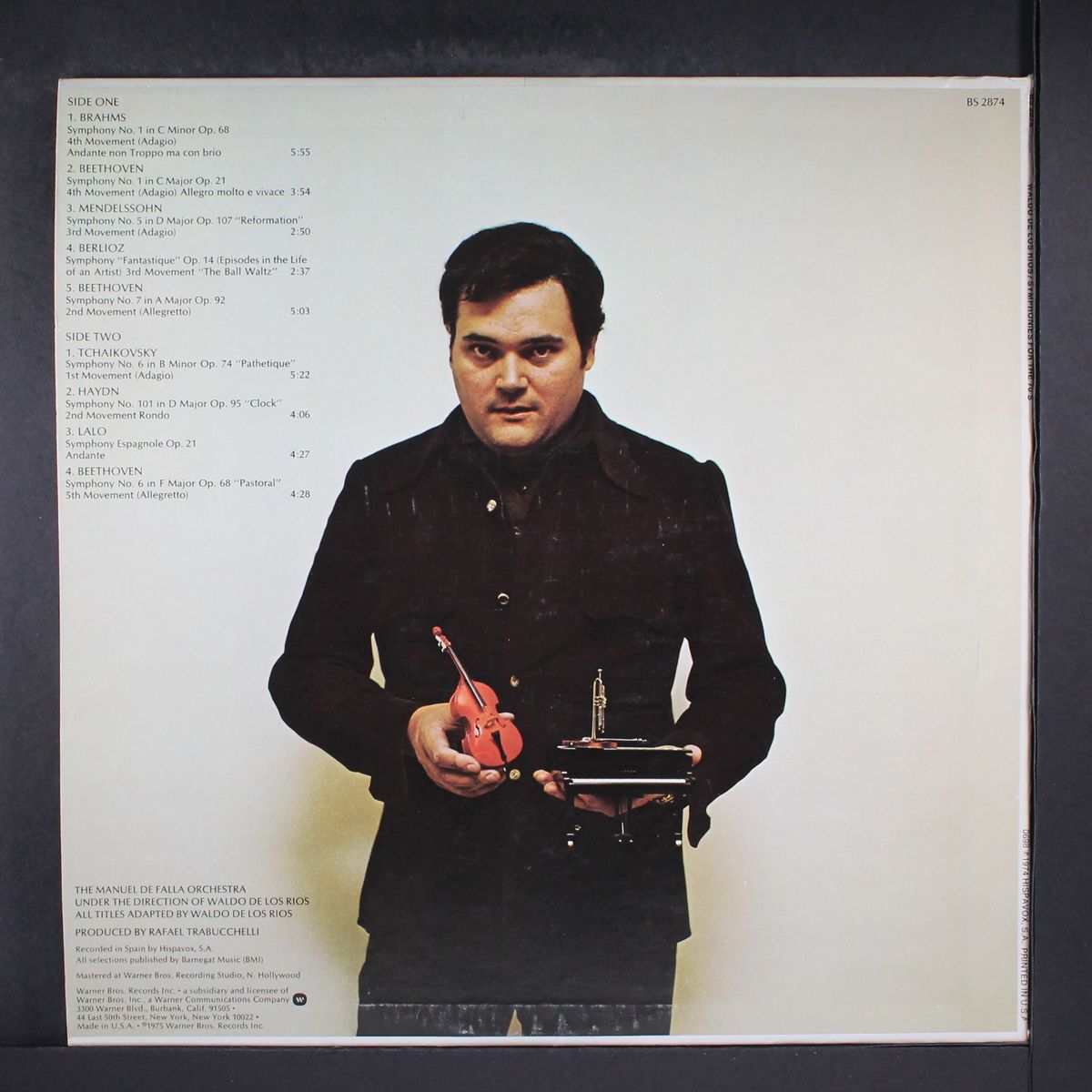 symphonies for the 70's by WALDO DE LOS RIOS