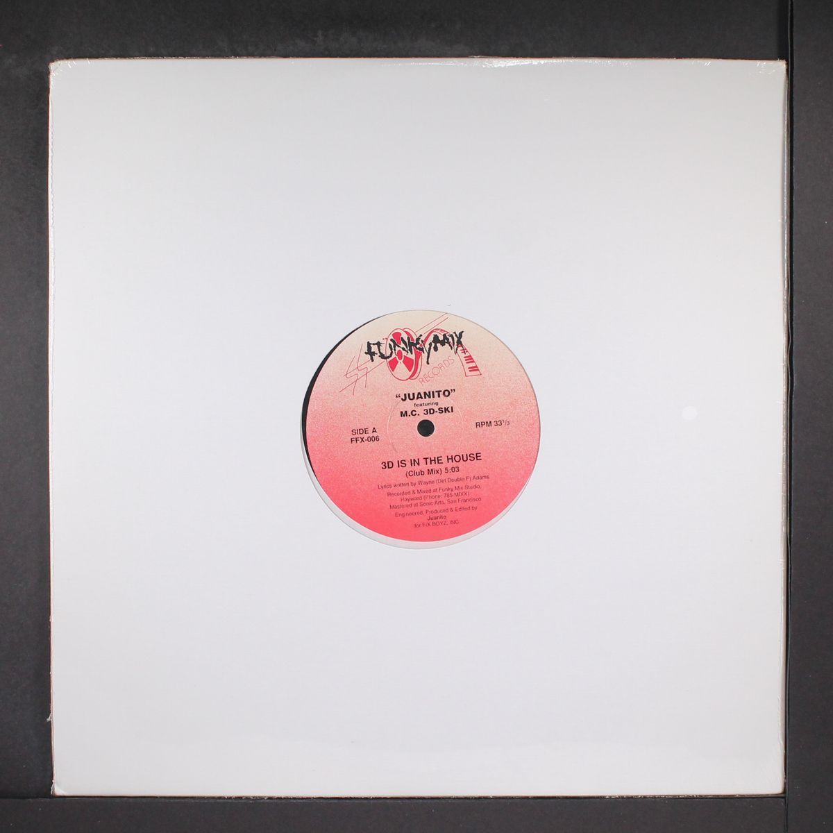 3d is in the house / i like it loud by JUANITO FEATURING M.C. 3D-SKI