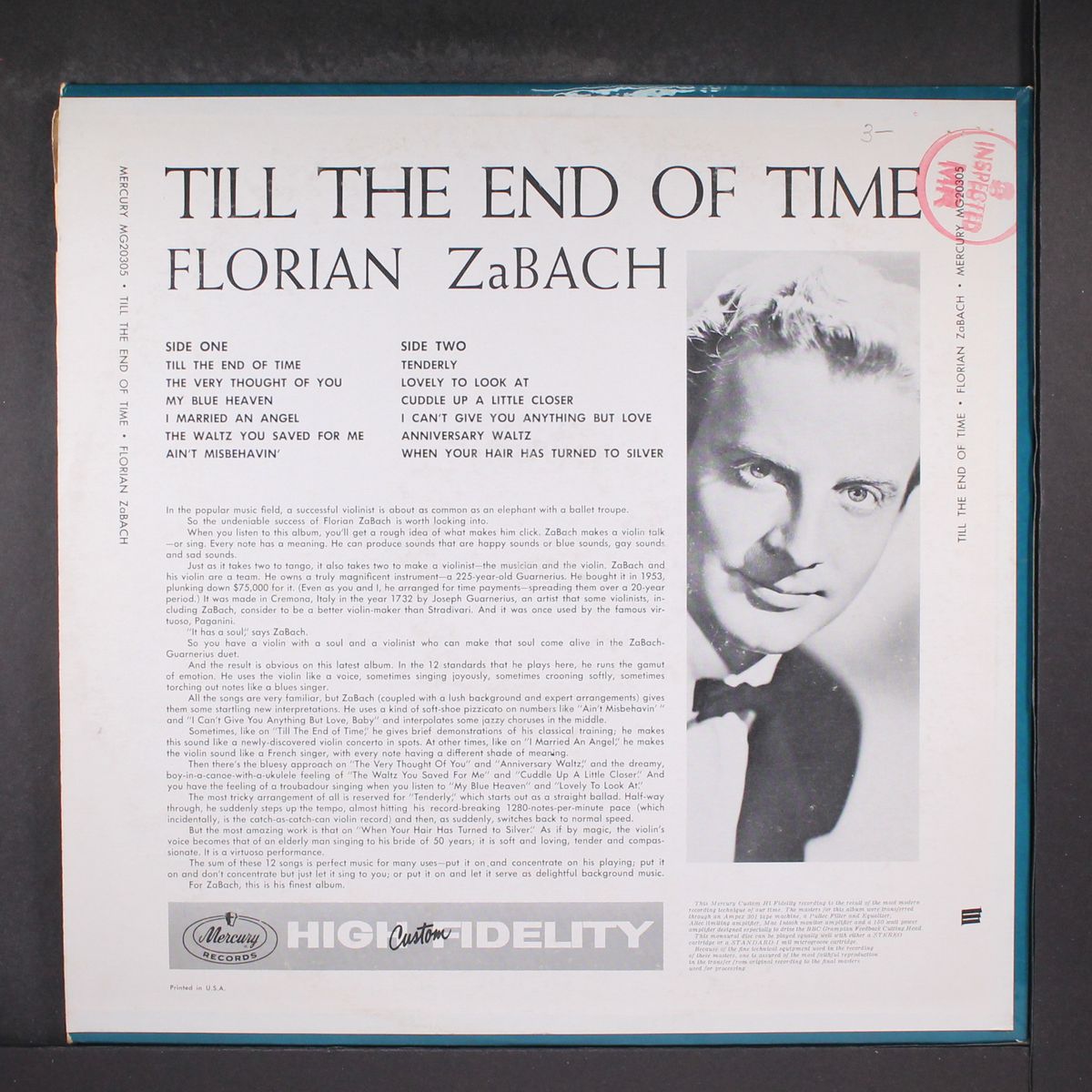 til the end of time by FLORIAN ZABACH