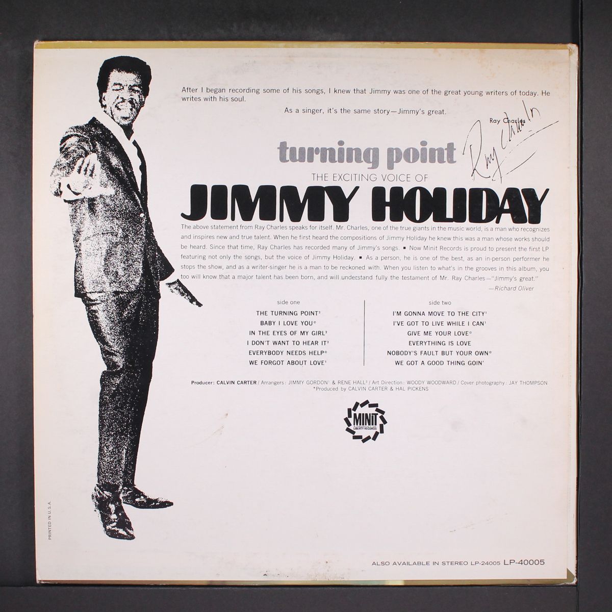 turning point by JIMMY HOLIDAY