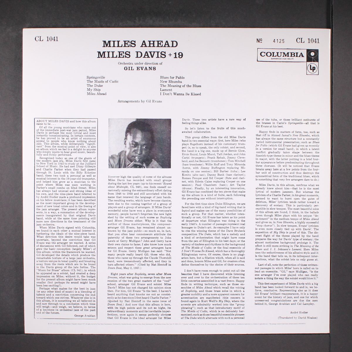 miles ahead by MILES DAVIS