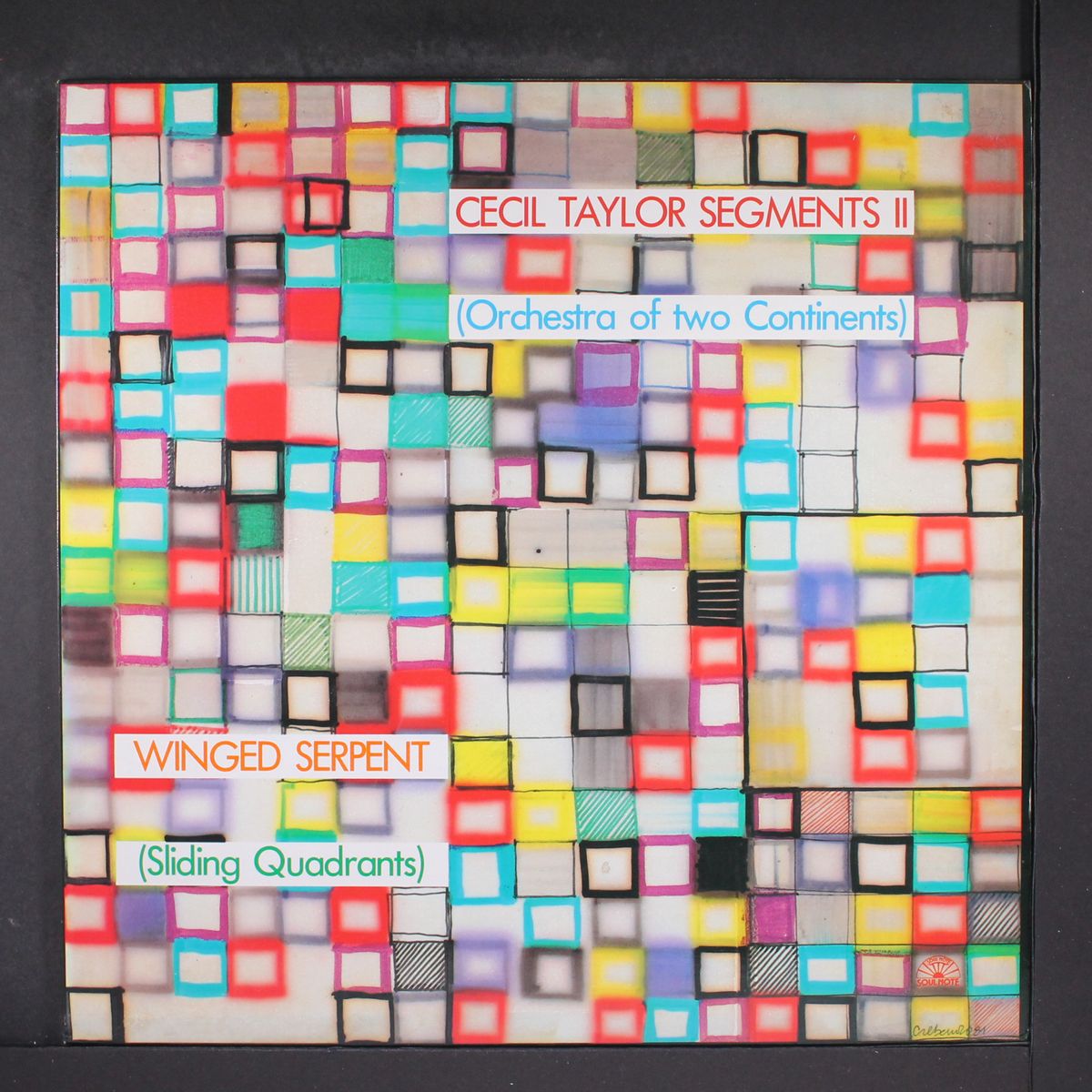 winged serpent by CECIL TAYLOR