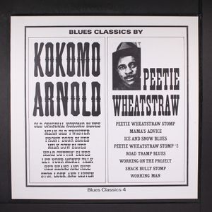 KOKOMO ARNOLD / PEETIE WHEATSTRAW