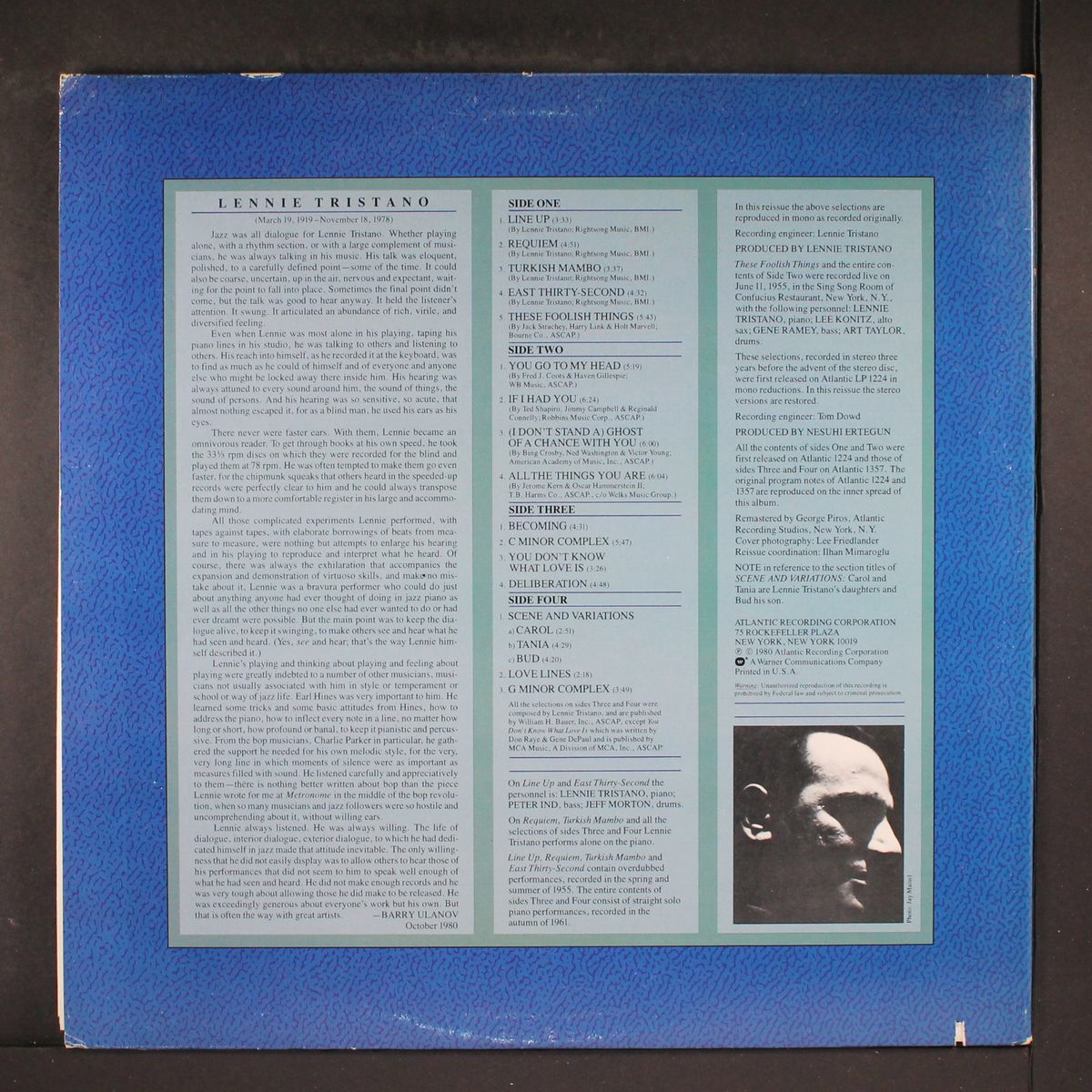 requiem by LENNIE TRISTANO