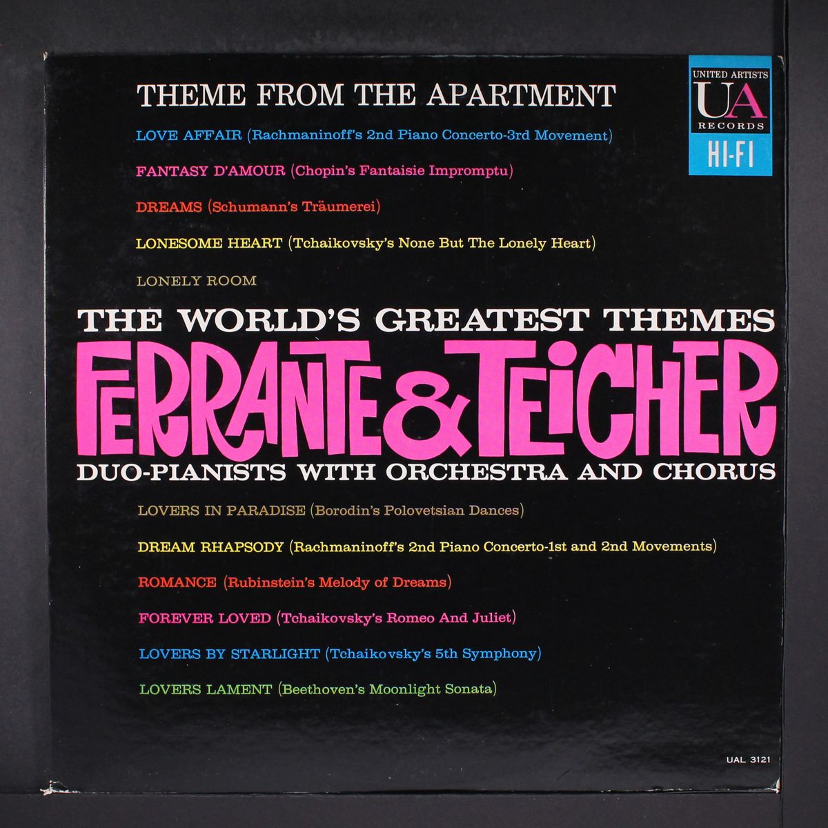 the world's greatest themes by FERRANTE & TEICHER