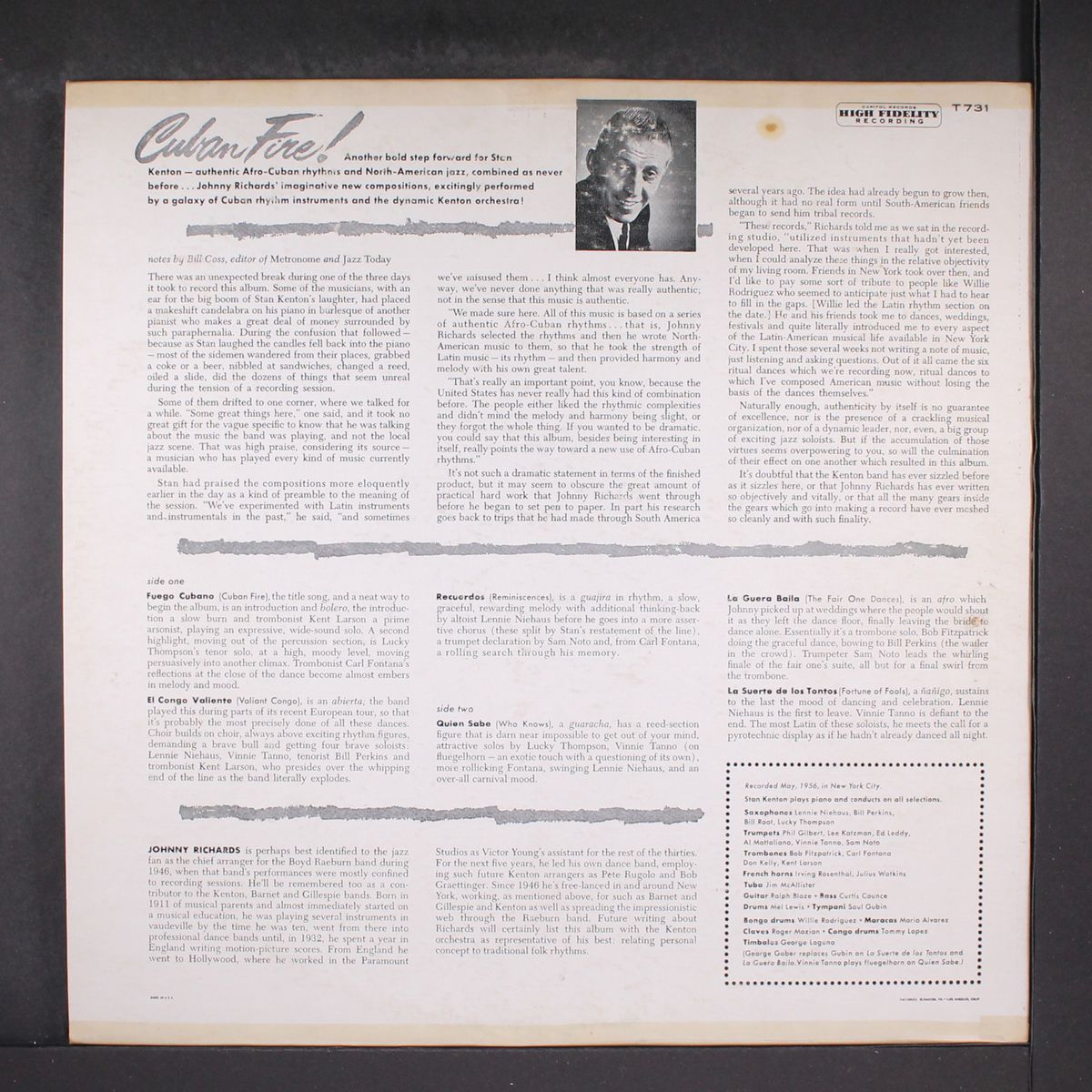 cuban fire! by STAN KENTON