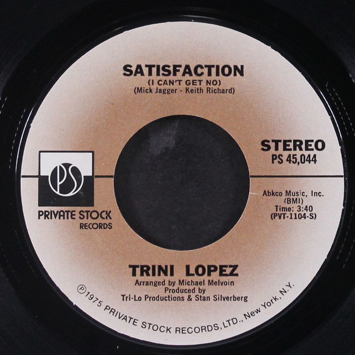 sha-la-boom-boom-yeah / satisfaction by TRINI LOPEZ