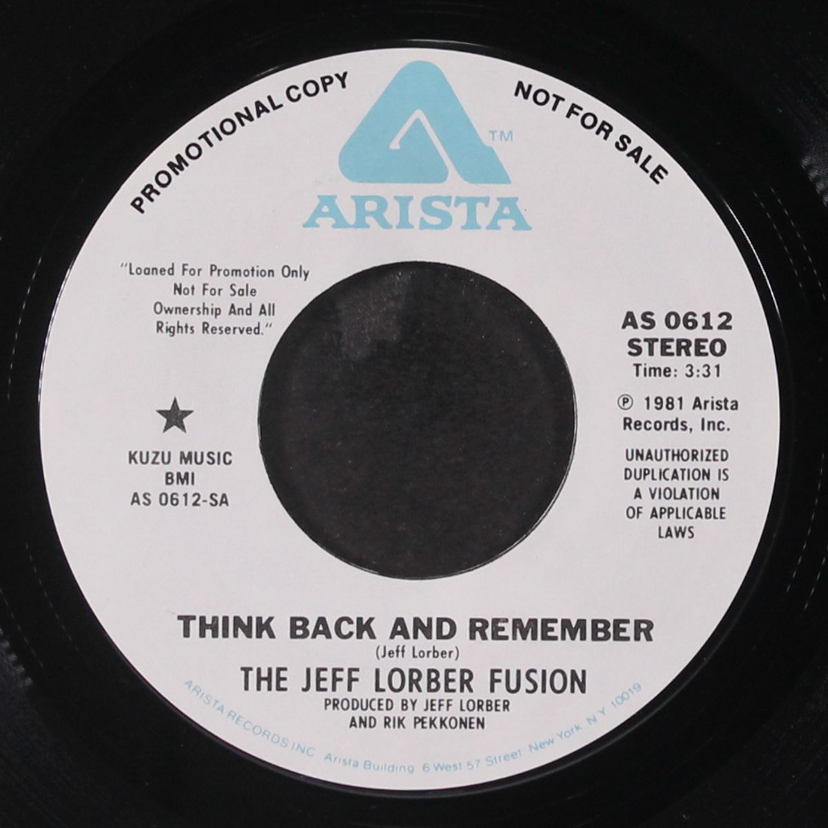 think back and remember / mono by JEFF LORBER FUSION