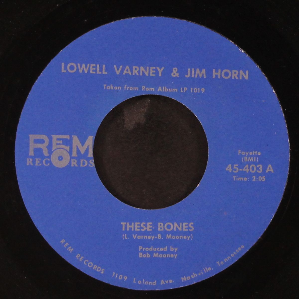 these bones / i learned about heaven from mama by LOWELL VARNEY & JIM HORN