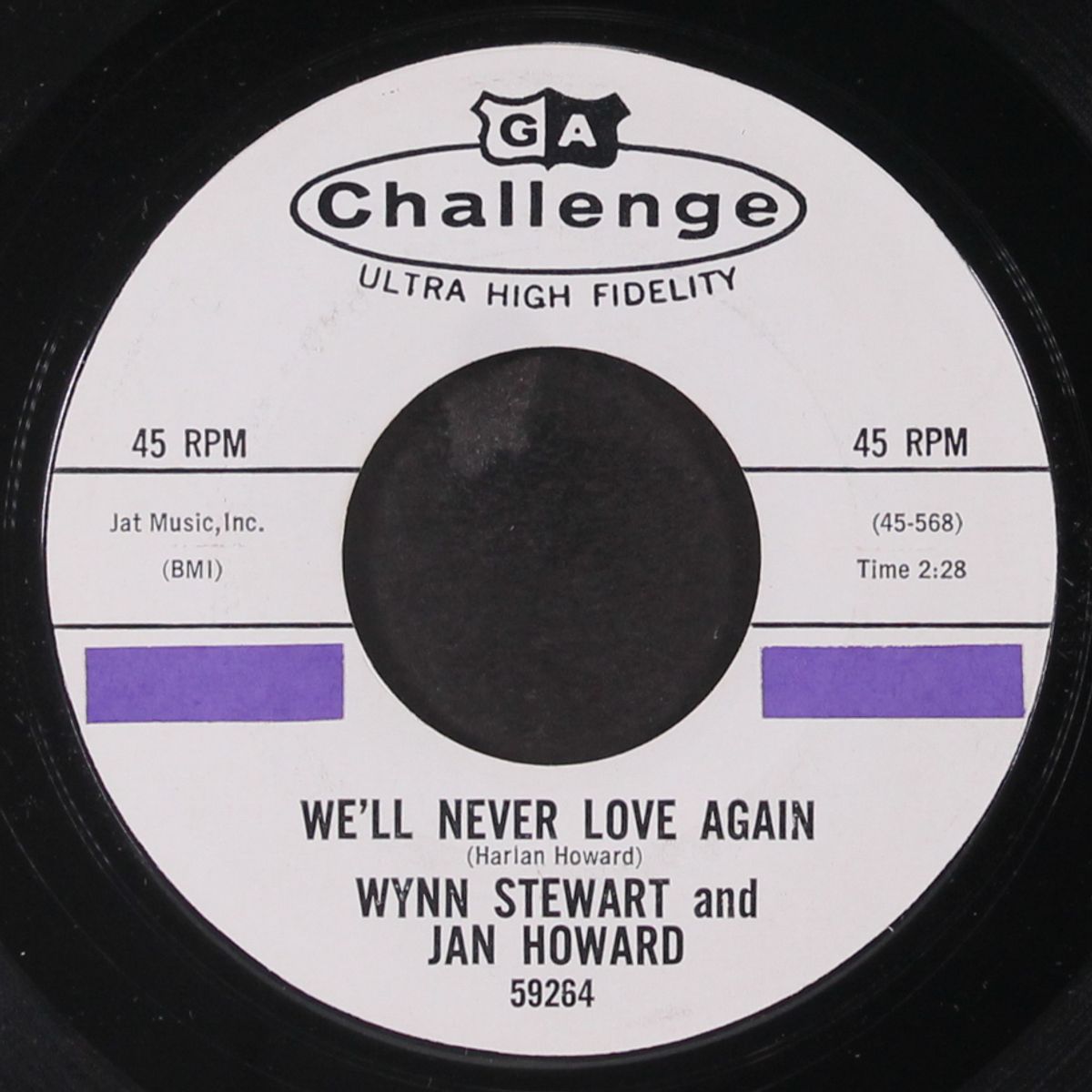 how the other half lives / we'll never love again by WYNN STEWART & JAN HOWARD