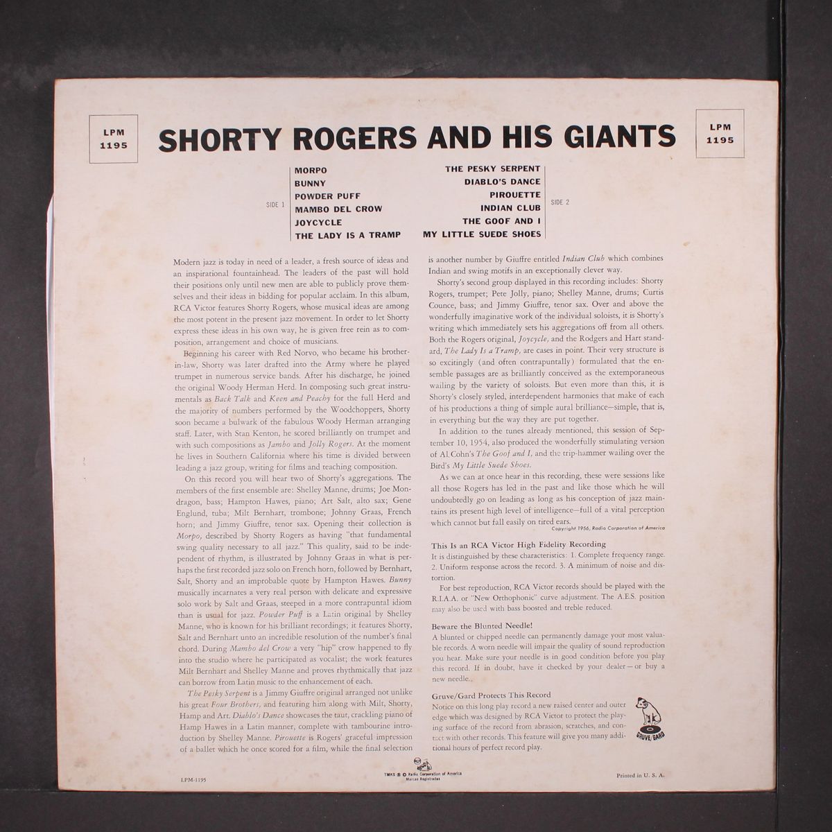 shorty rogers and his giants by SHORTY ROGERS