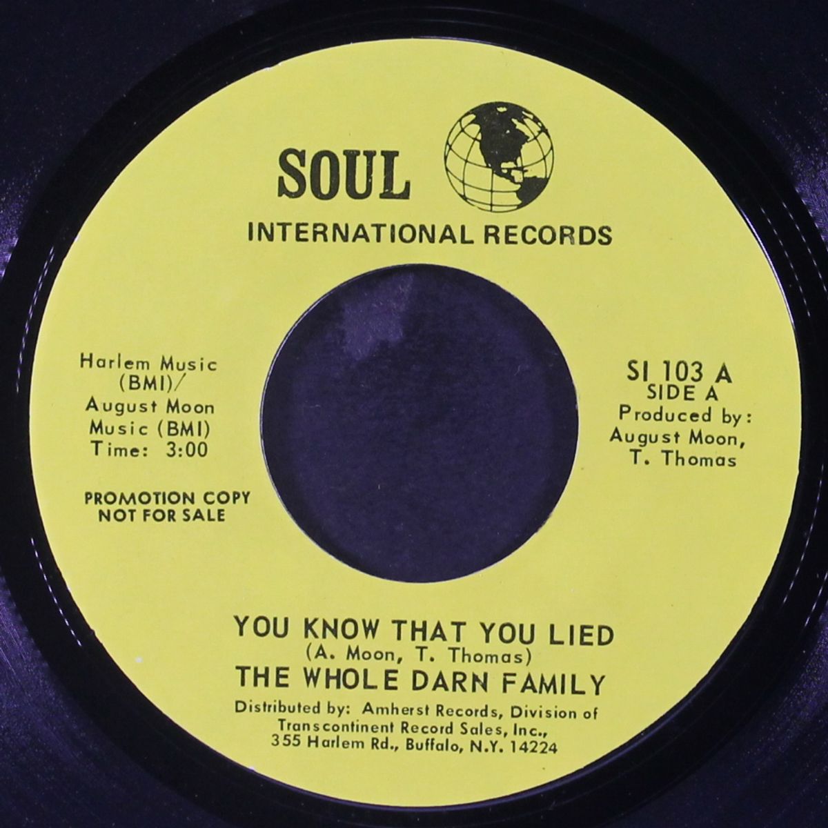 i'm hurt / you know that you lied by WHOLE DARN FAMILY