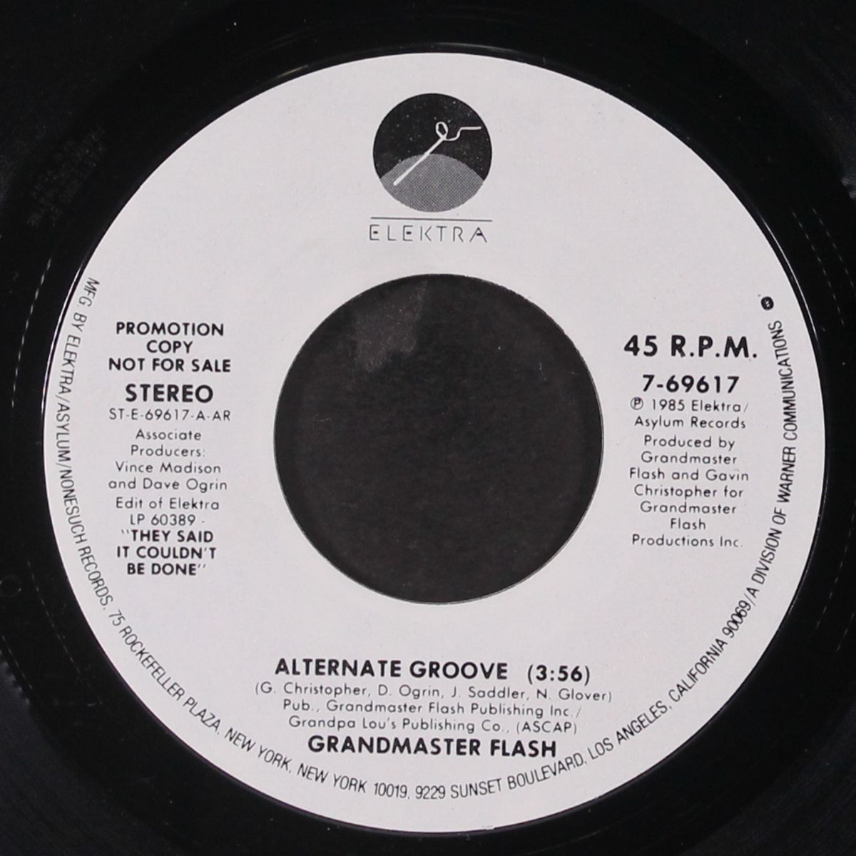 alternate groove / same by GRANDMASTER FLASH