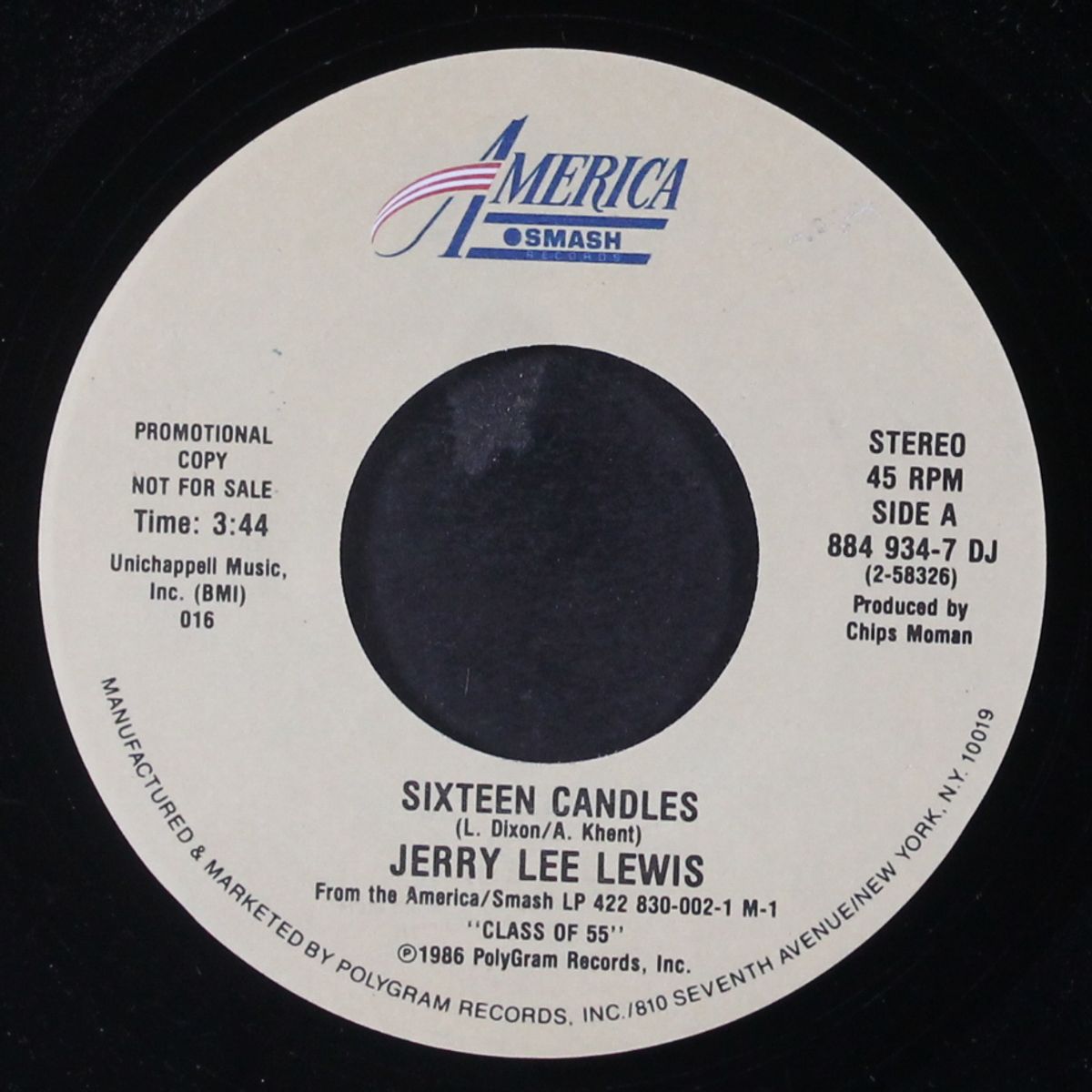 sixteen candles / same by JERRY LEE LEWIS