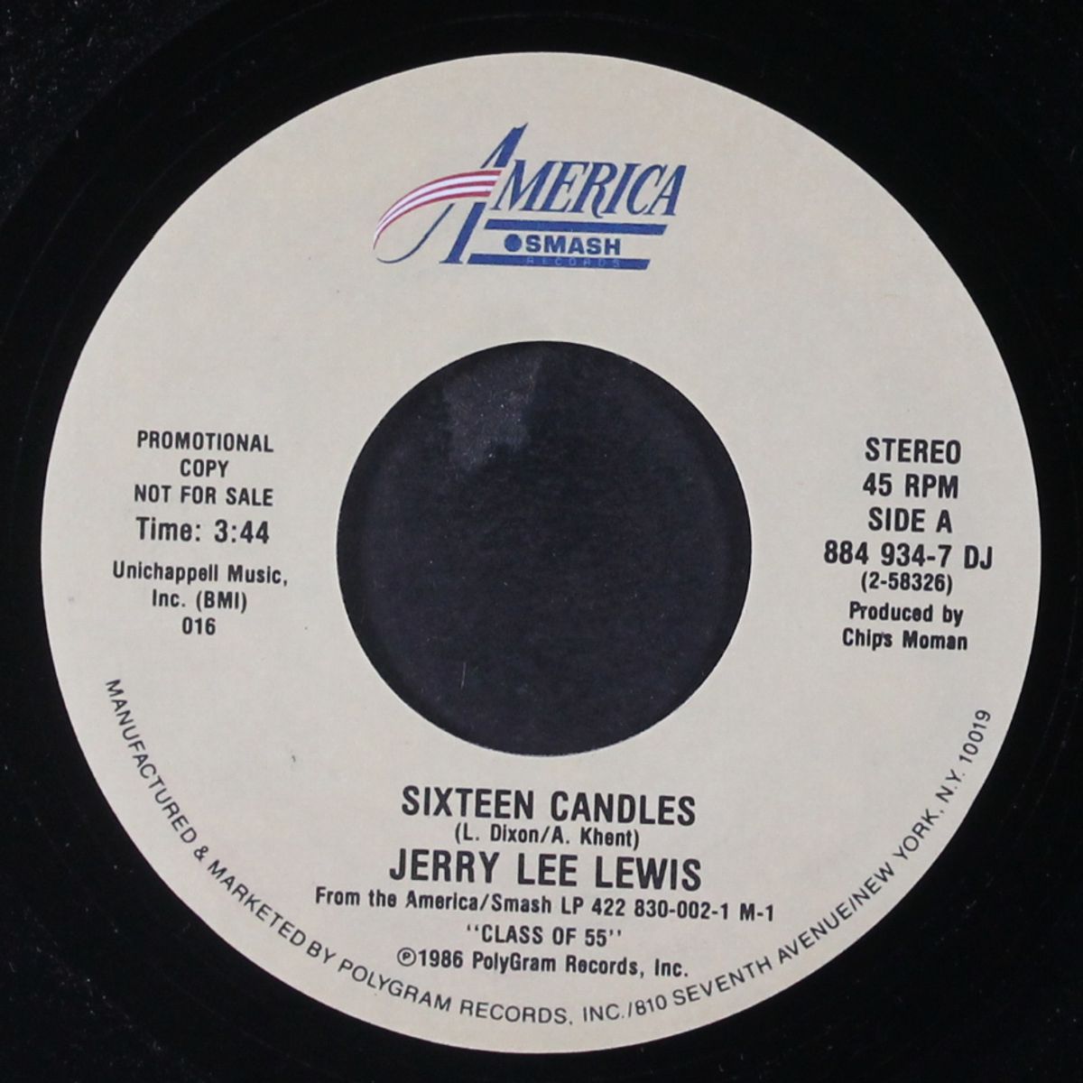 sixteen candles / same by JERRY LEE LEWIS
